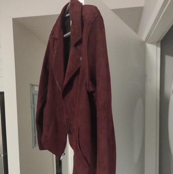 Old Navy, Burgundy Jacket - Picture 2 of 3